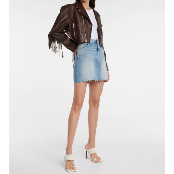 7 For All Mankind Denim Skirt size 27 - Picture 8 of 9